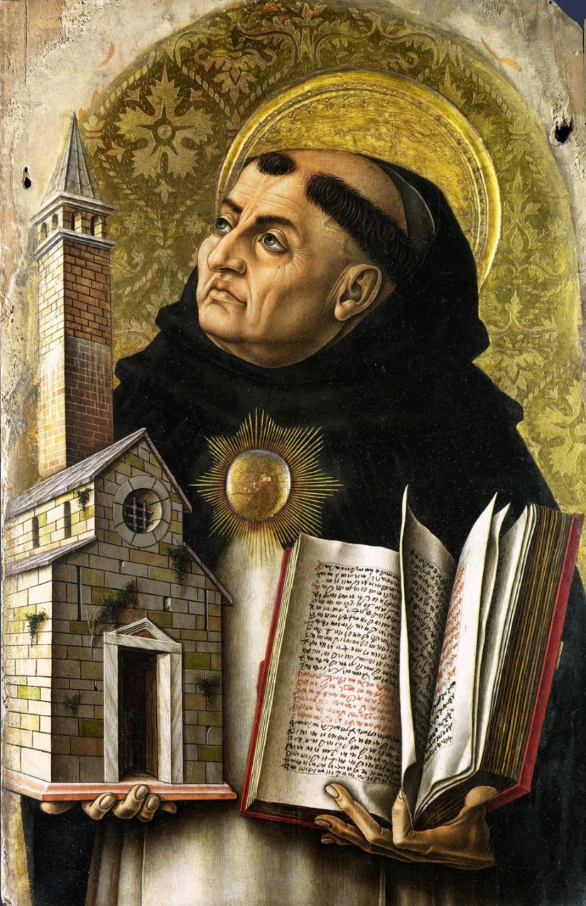 St Thomas Aquinas Prayer Card V2 (set of 12)