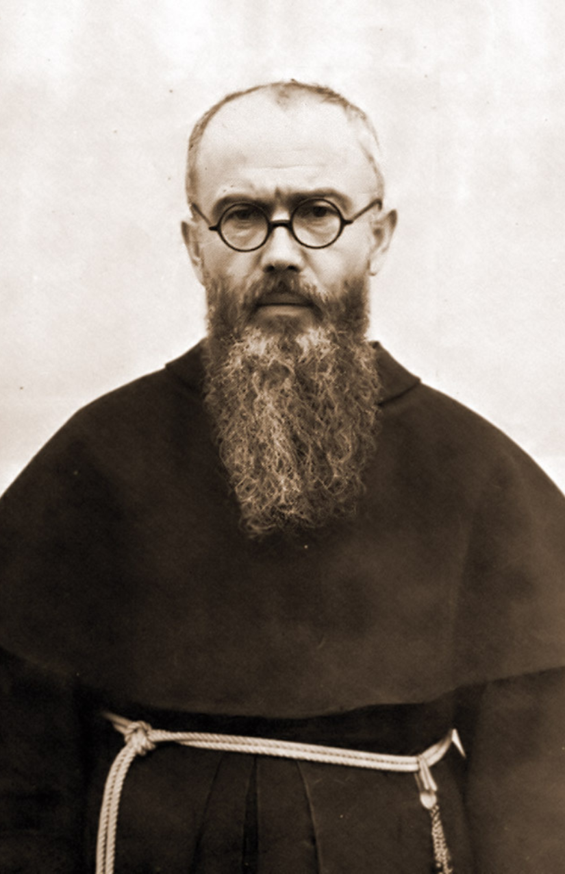 St. Maximilian Kolbe Prayer Card (set of 12)