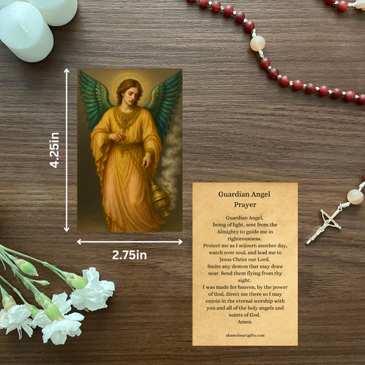 (33ct.) Guardian Angel Prayer Card
