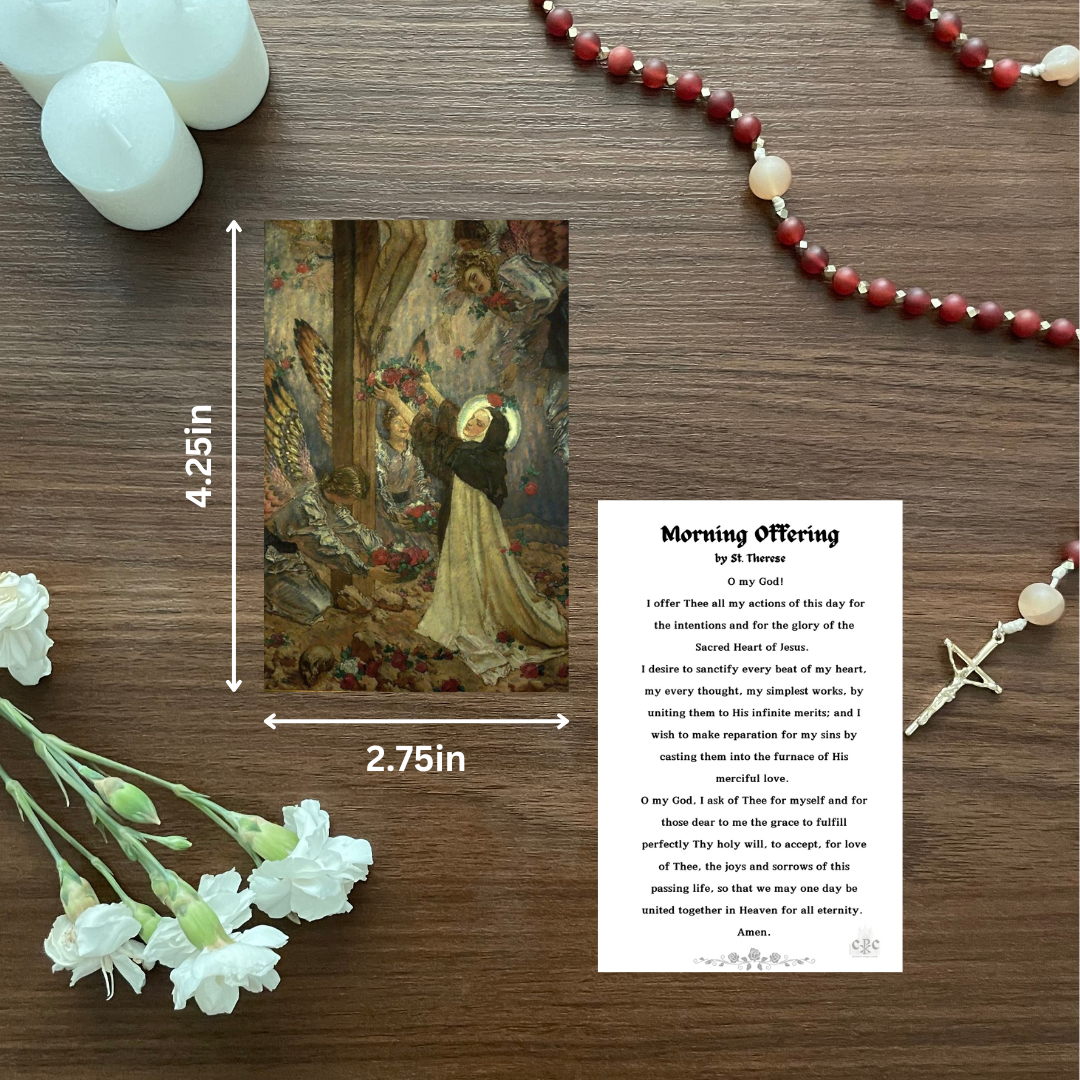 One St. Therese of Lisieux Morning Offering