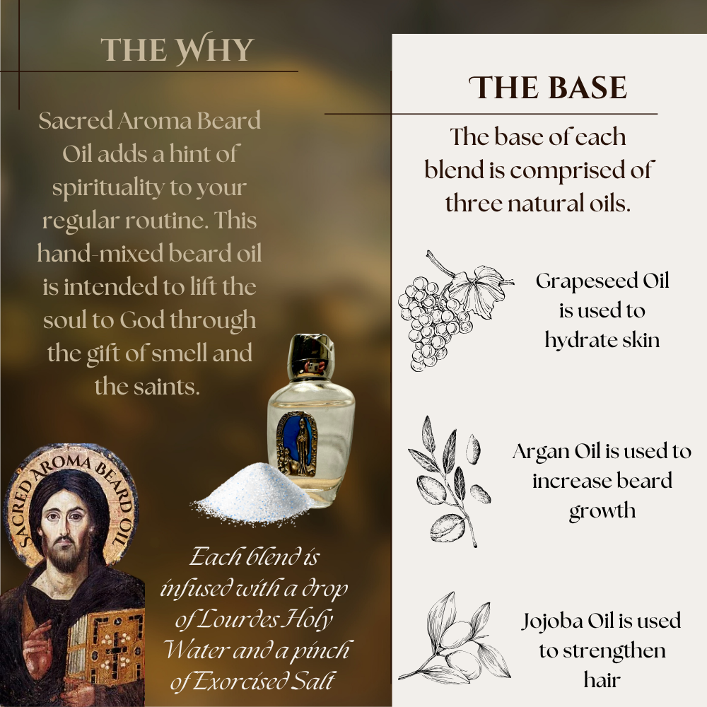 2oz. St. Michael's Blend Beard Oil