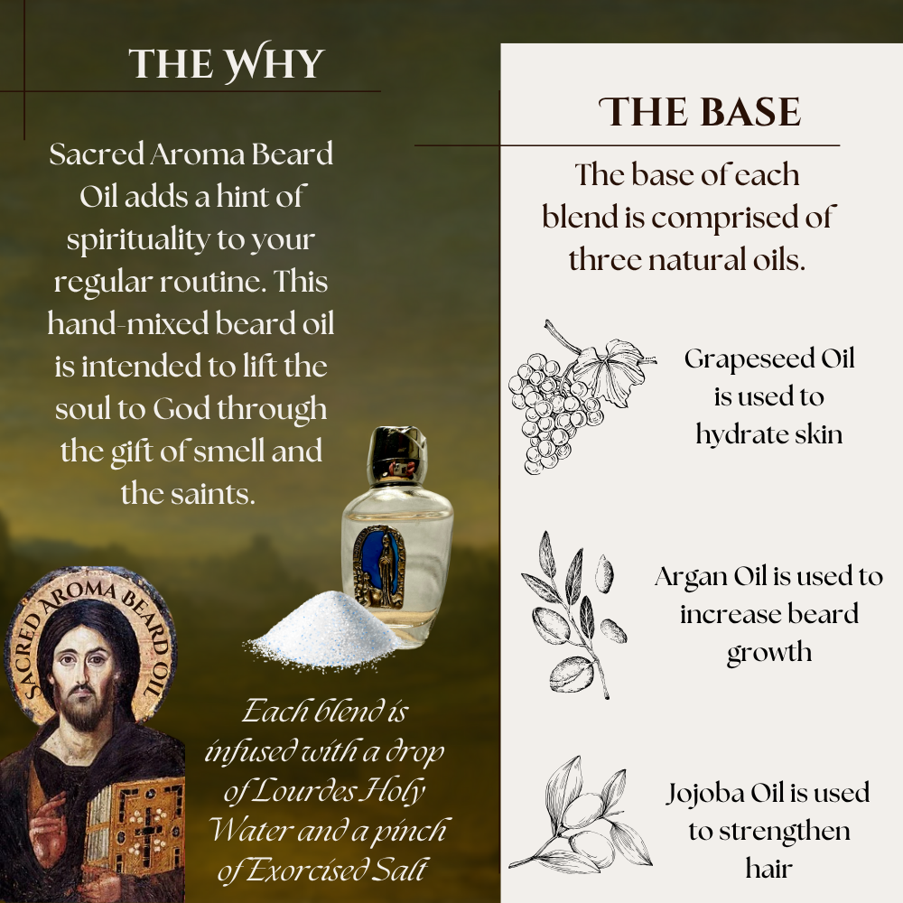 2oz. St. Raphael's Blend Beard Oil