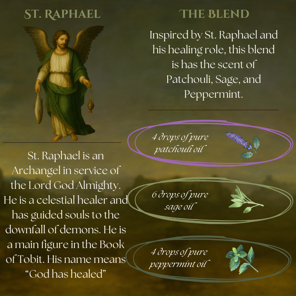 2oz. St. Raphael's Blend Beard Oil