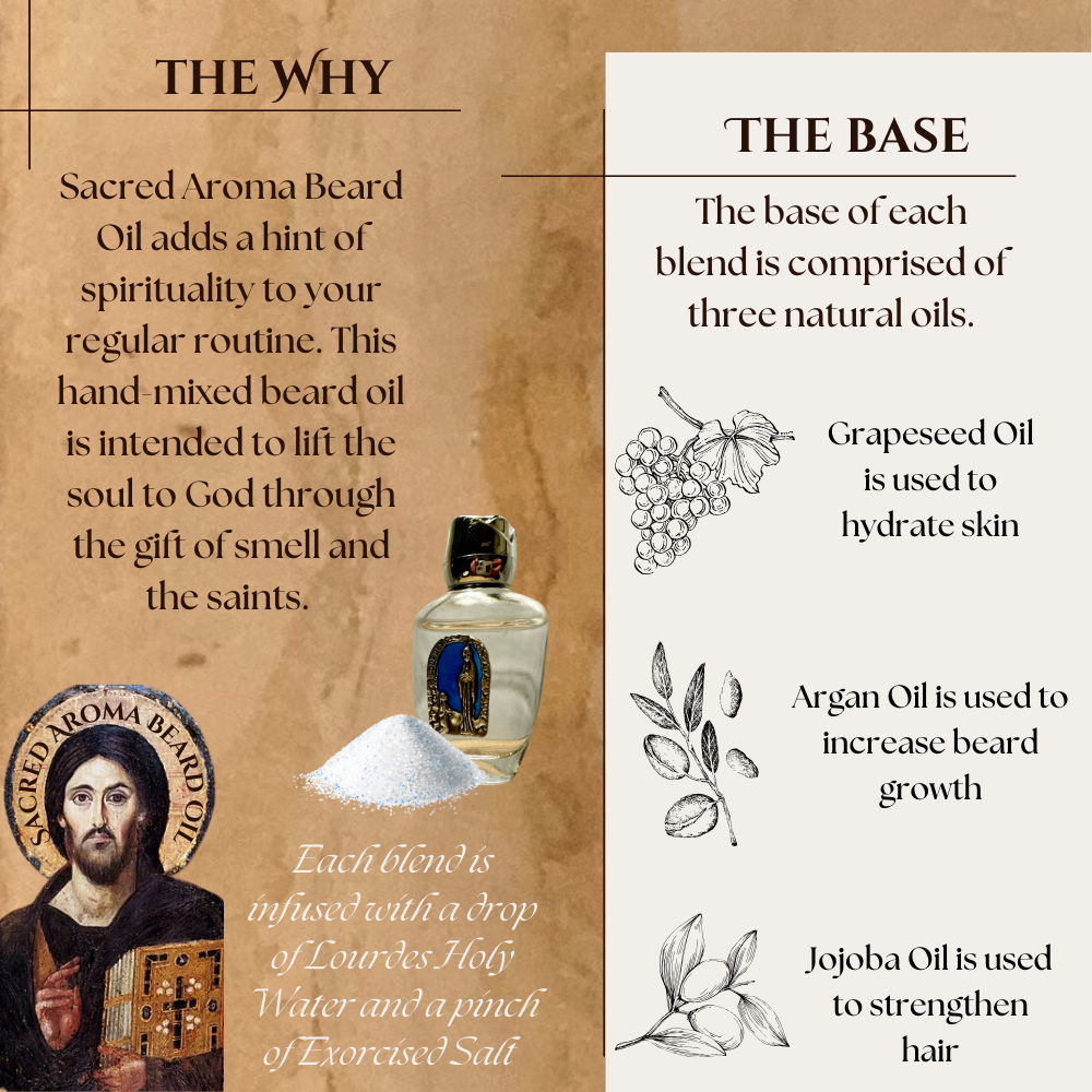 2oz. St. Benedict's Blend Beard Oil