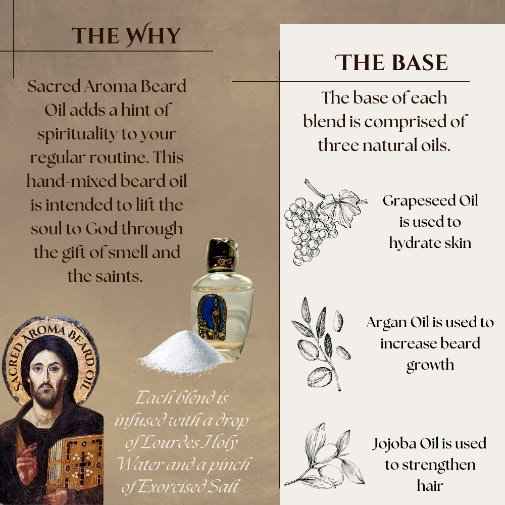 2oz. Blessed Stanley Rother's Blend Beard Oil