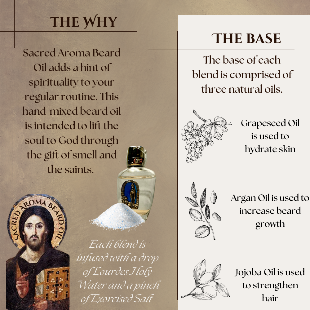 2oz. St. Charbel's Blend Beard Oil