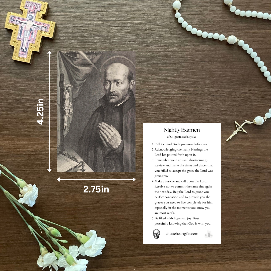 (12ct.) Nightly Examine by St. Ignatius of Loyola